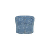 Strapless Bustier Top - Dixie Denim