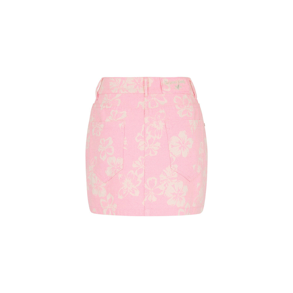 Denim Mini Skirt - Pixie Denim