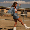 Denim Mini Skirt - Dixie Denim