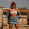 Denim Mini Skirt - Dixie Denim