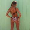 Full Coverage Tie Bikini Bottom - Midnight Glow