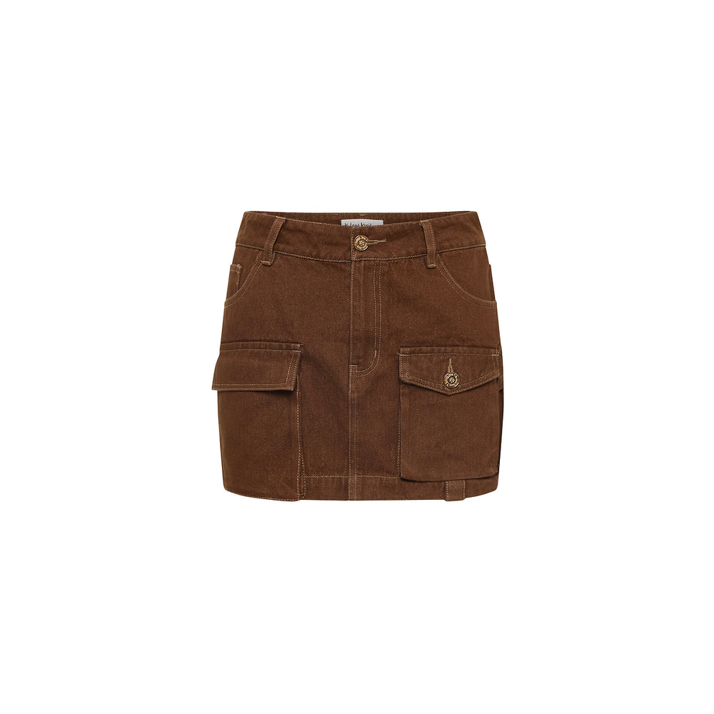 Mini Cargo Skirt - Coco
