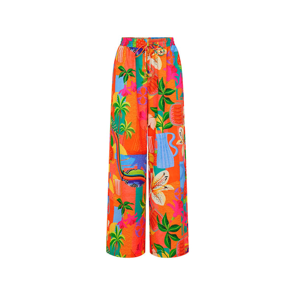 Drawstring Summer Pants - Havana Haven –Kulani Kinis AU