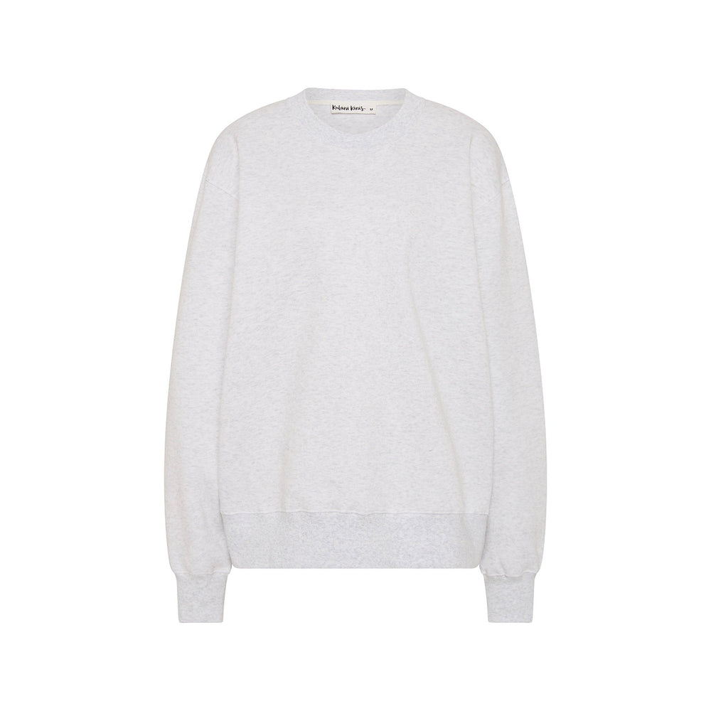 Unisex Crew Neck Sweater - Silver Stone