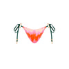 Ring Cheeky Tie Bikini Bottom - Strawberry Vanilla