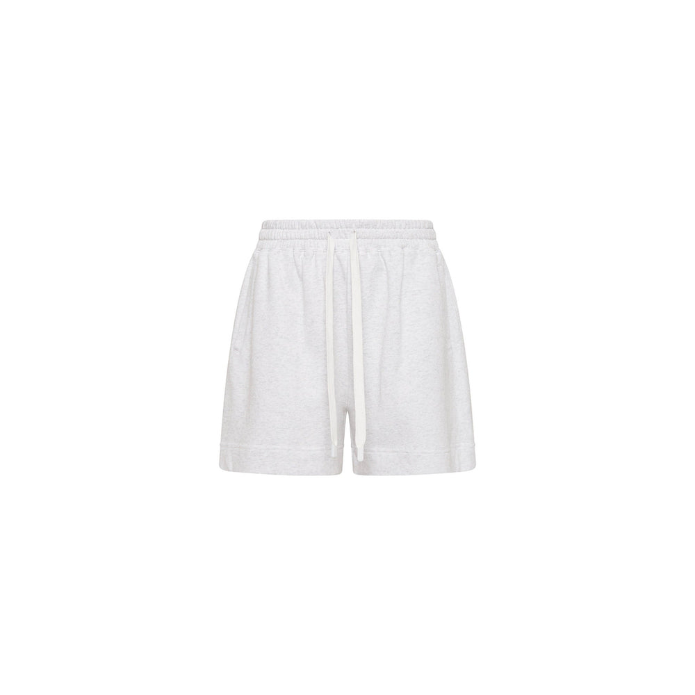 Unisex Lounge Shorts - Silver Stone