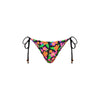 Full Coverage Tie Bikini Bottom - Midnight Glow