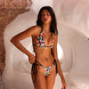 Thong Tie Side Bikini Bottom - Midnight Glow