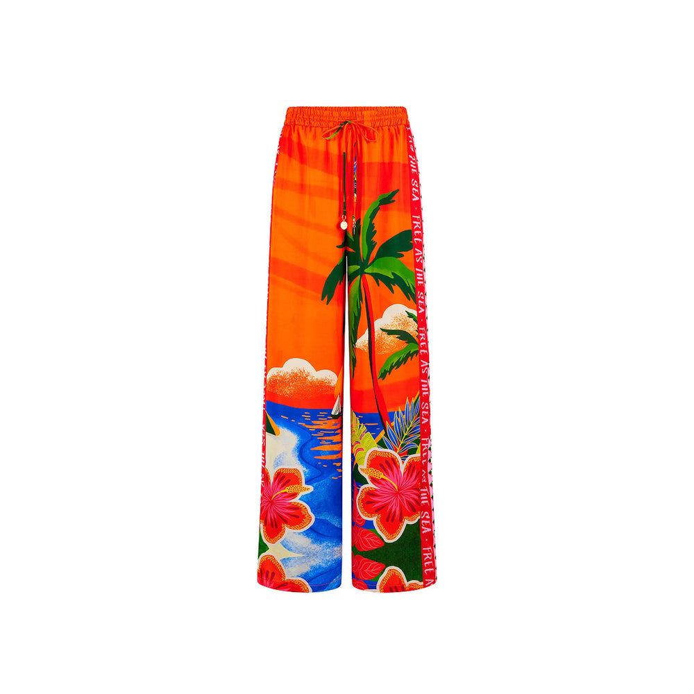 Drawstring Resort Pants - Golden Daze