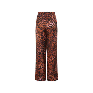 Drawstring Resort Pants - Leopard Lasso