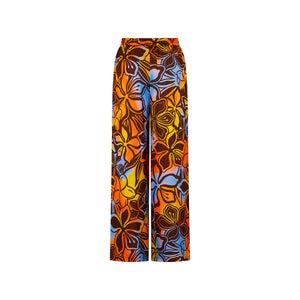 Drawstring Resort Pants - Frangipani Fizz