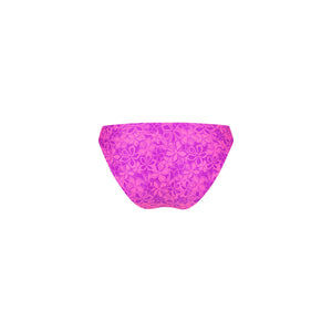 Minimal Full Coverage Bikini Bottom - Bubble Berry