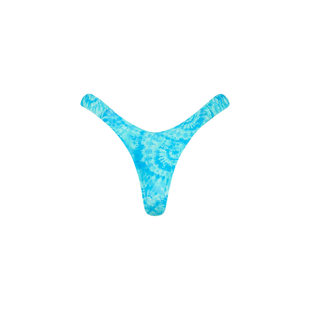 Retro Y Thong Bikini Bottom - Starry Seas