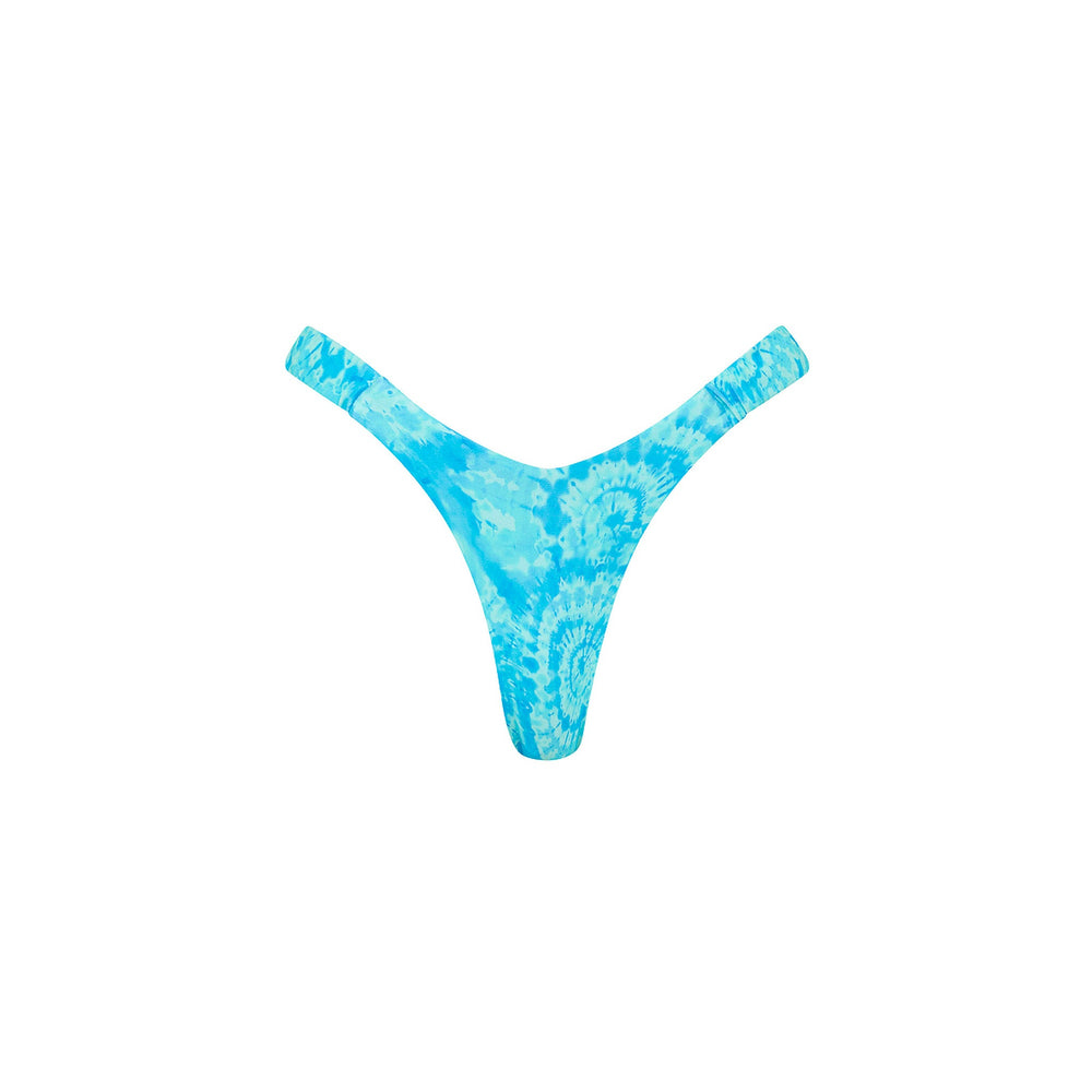 Retro Y Thong Bikini Bottom - Starry Seas