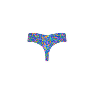 Mid-Rise Brazilian Bikini Bottom - Electric Bloom
