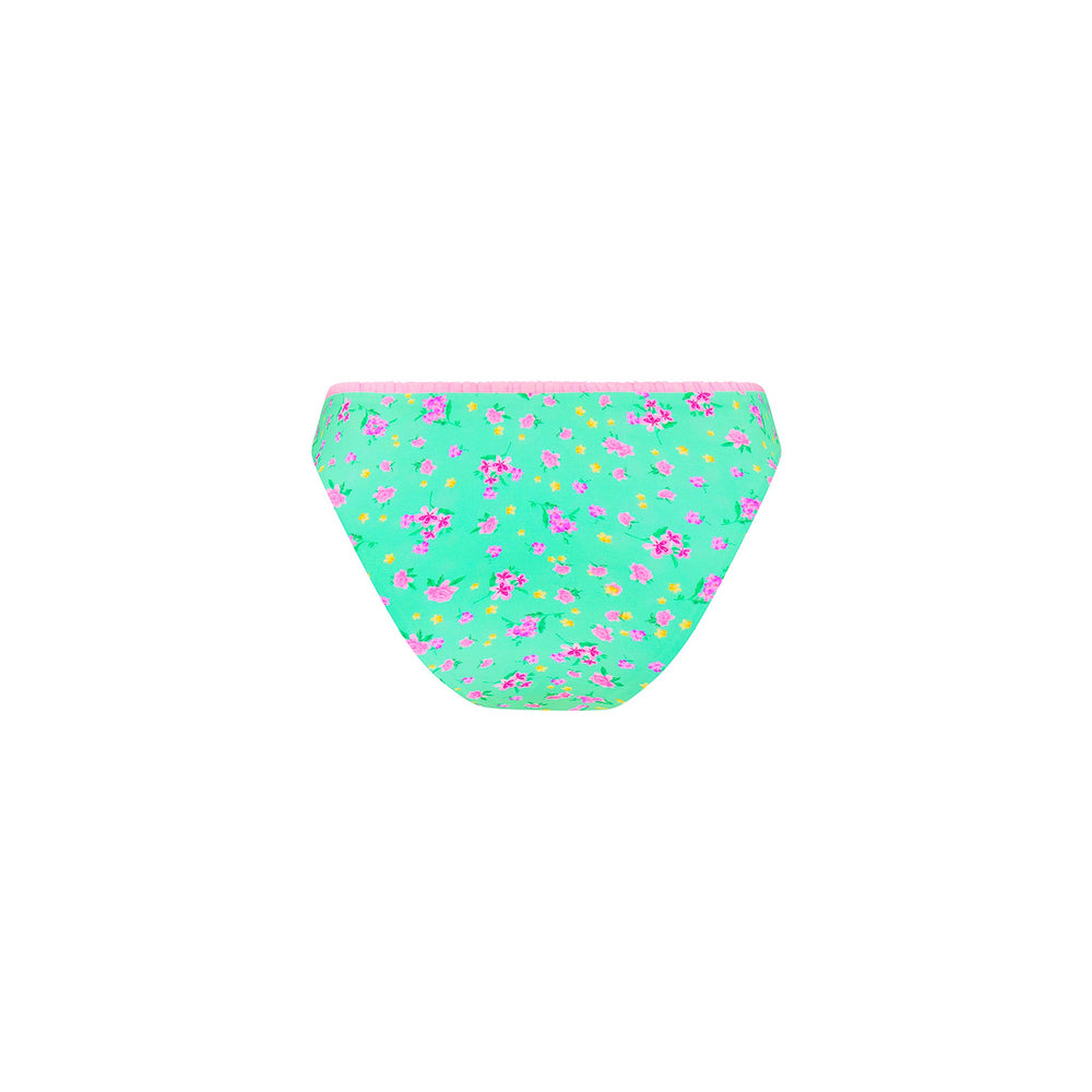 Decorative Full Coverage Bikini Bottom - Mint Macaron