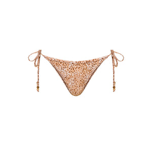 Full Coverage Tie Bikini Bottom - Wild Skies