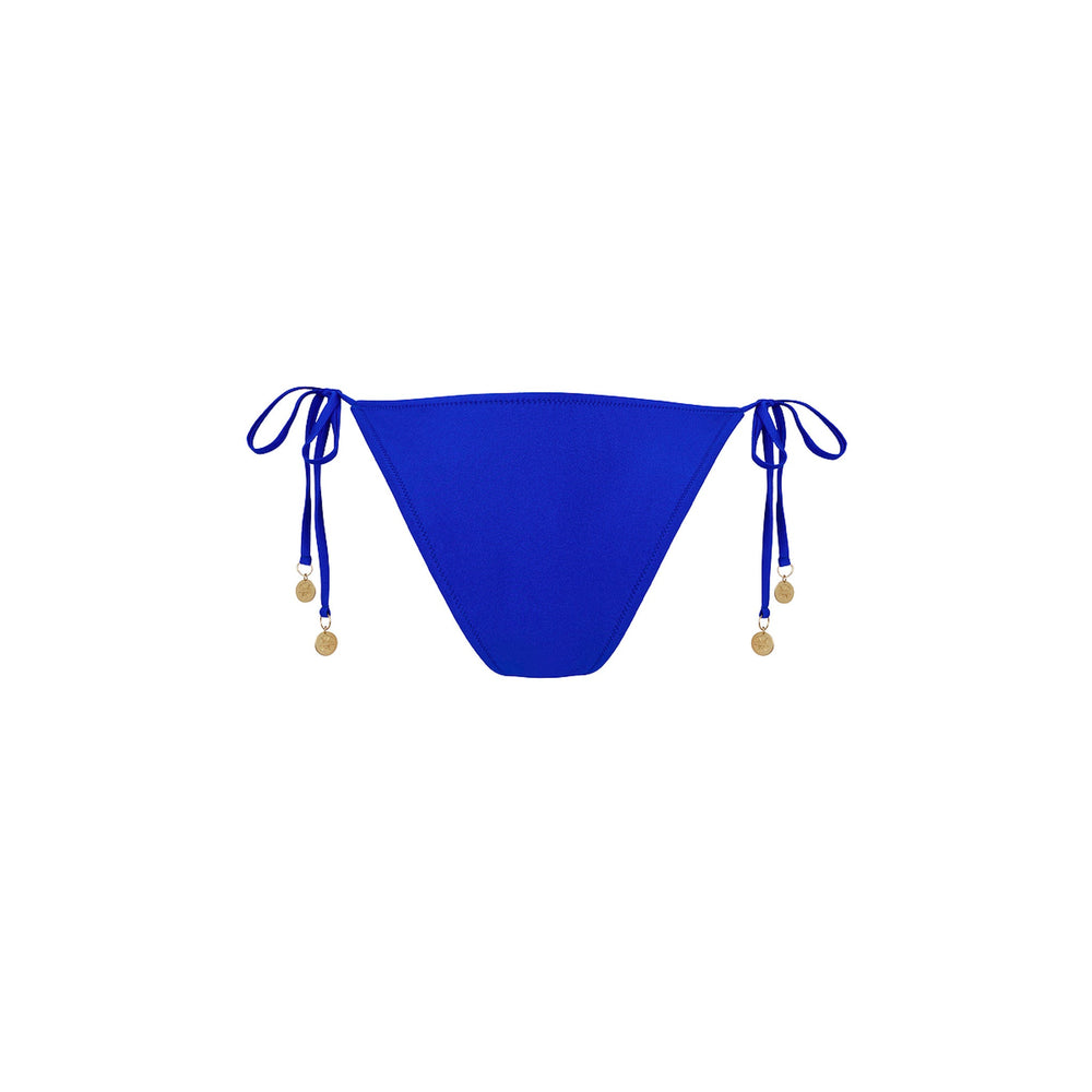 Ring Cheeky Tie Bikini Bottom - Blue Lagoon