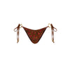 Ring Cheeky Tie Bikini Bottom - Wild Rose