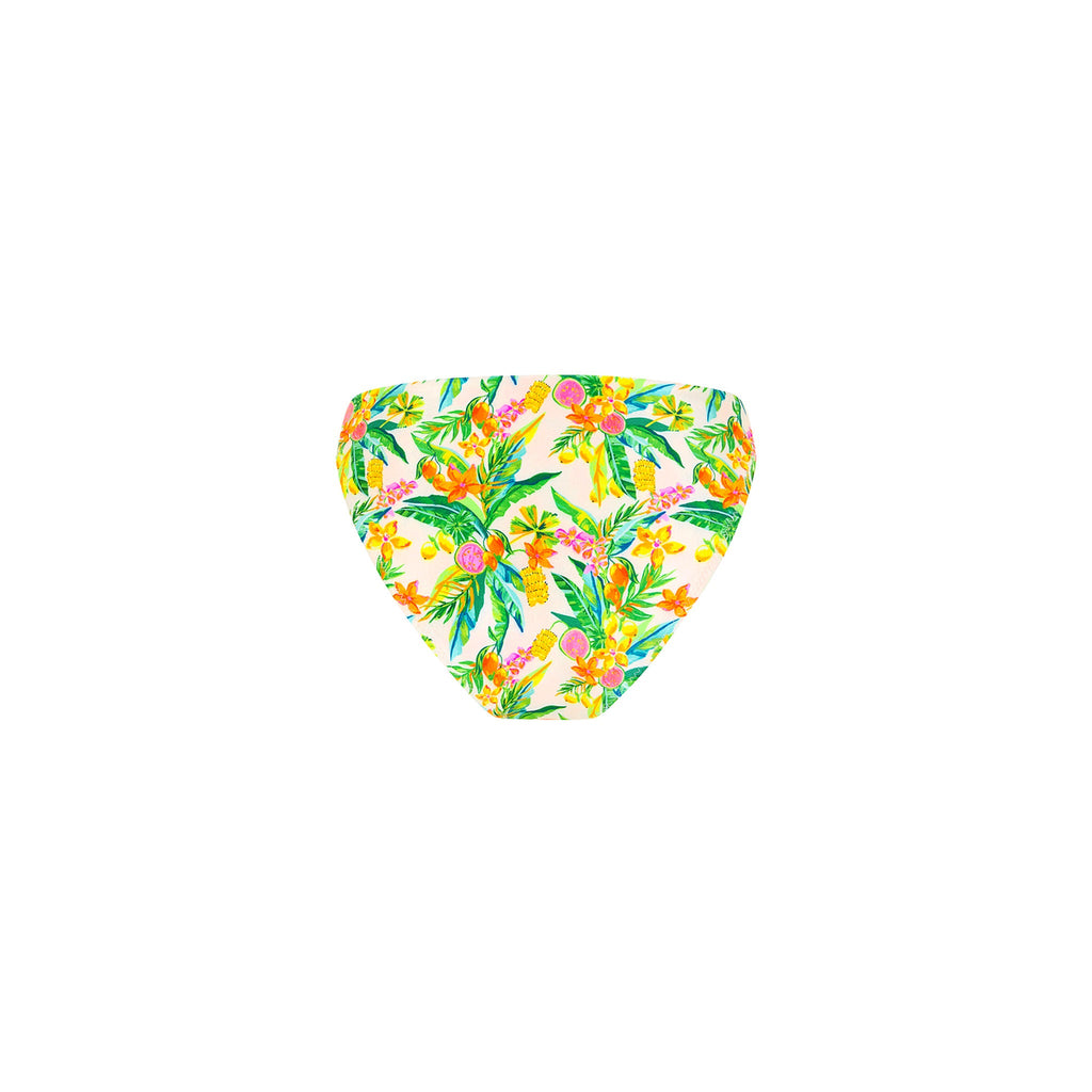 High Leg Full Vintage Bikini Bottom - Golden Hour