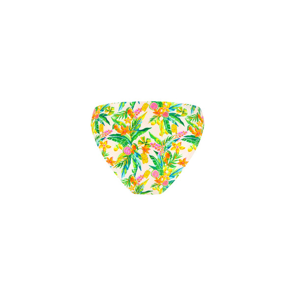 High Leg Full Vintage Bikini Bottom - Golden Hour