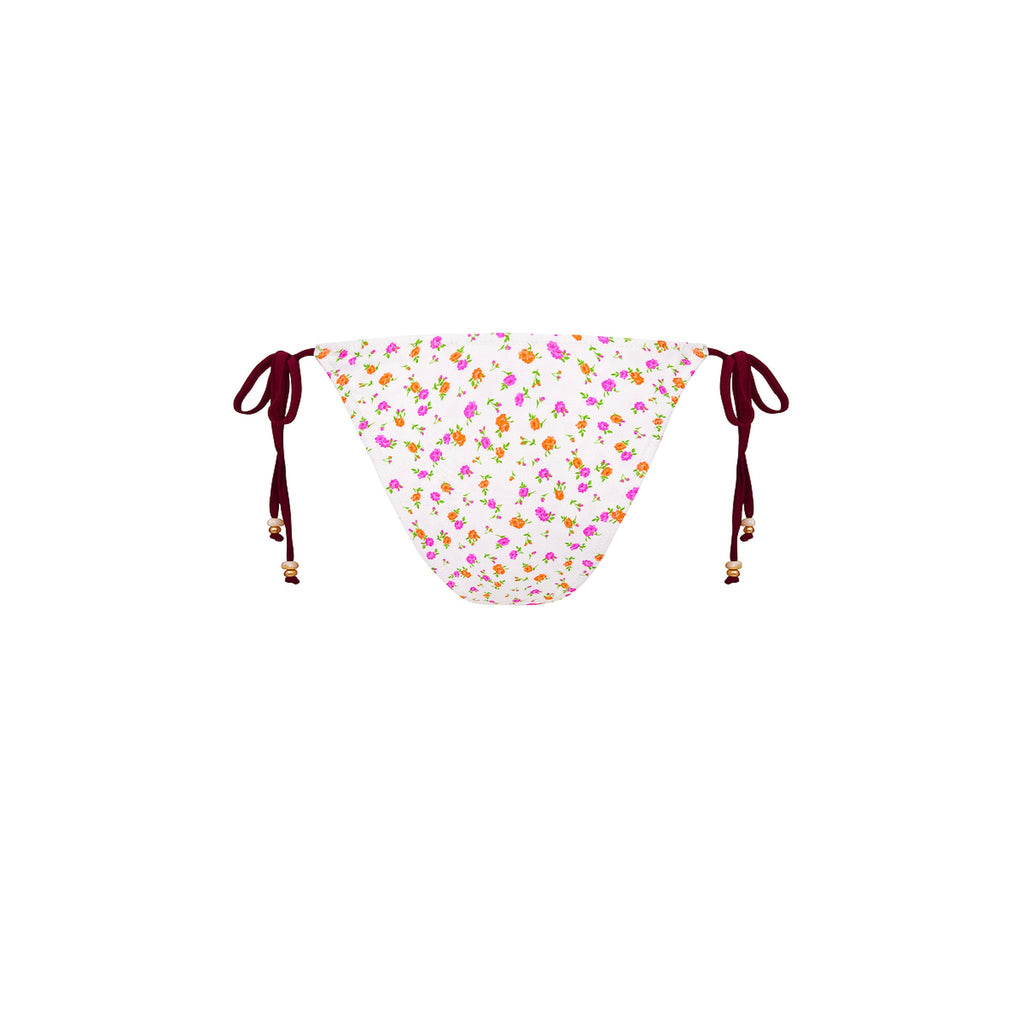 Dipped Cheeky Tie Bikini Bottom - Rosie Posie