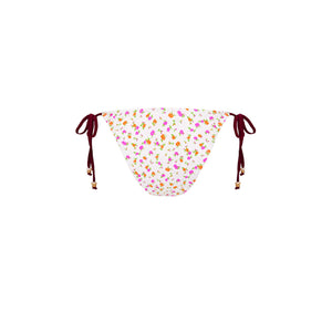 Dipped Cheeky Tie Bikini Bottom - Rosie Posie