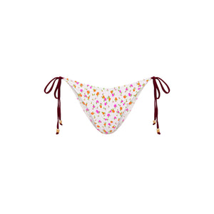 Dipped Cheeky Tie Bikini Bottom - Rosie Posie