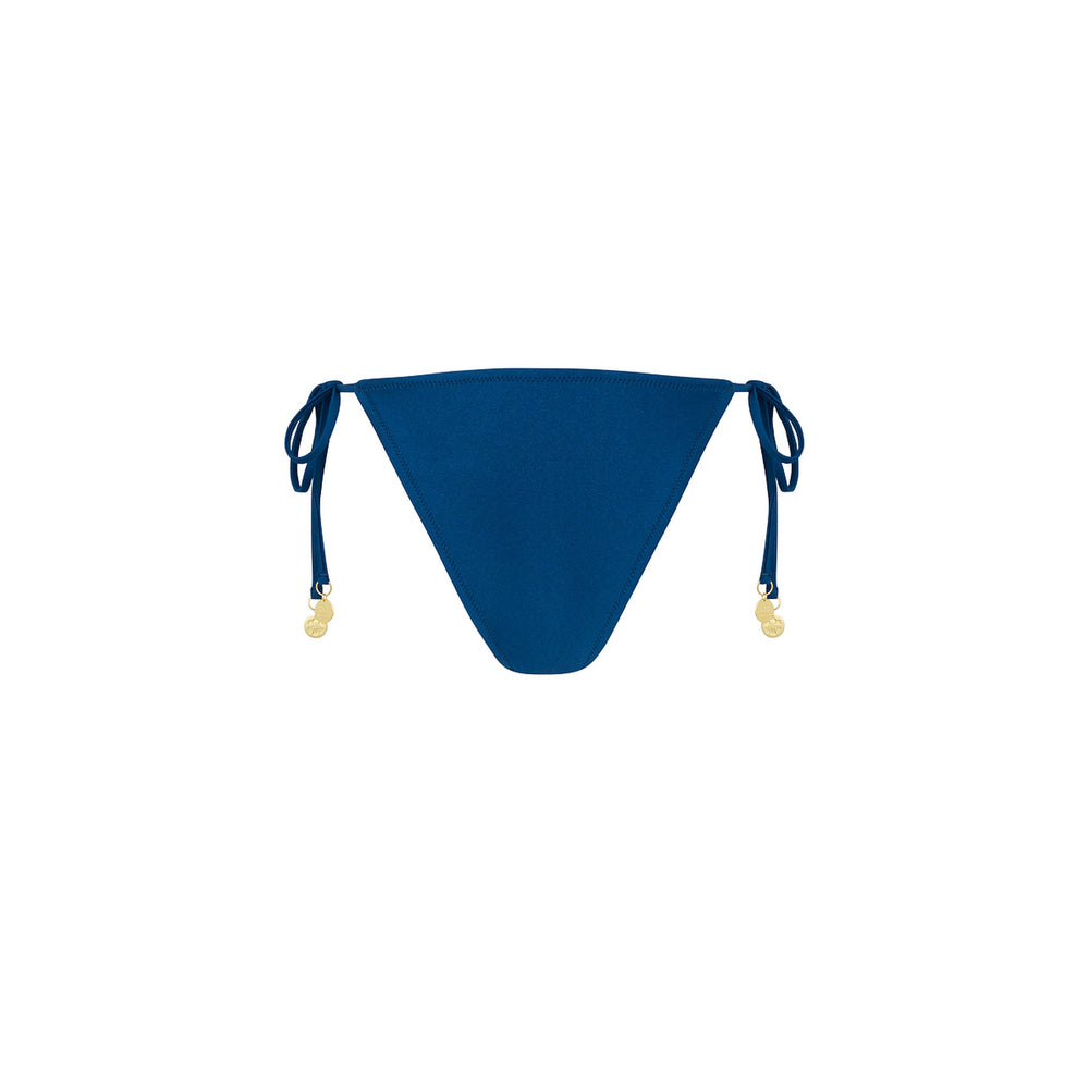 Trio Ring Cheeky Tie Bikini Bottom - Mystic Moon