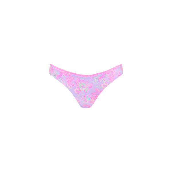 Decorative Minimal Cheeky Bikini Bottom - Lilac Love