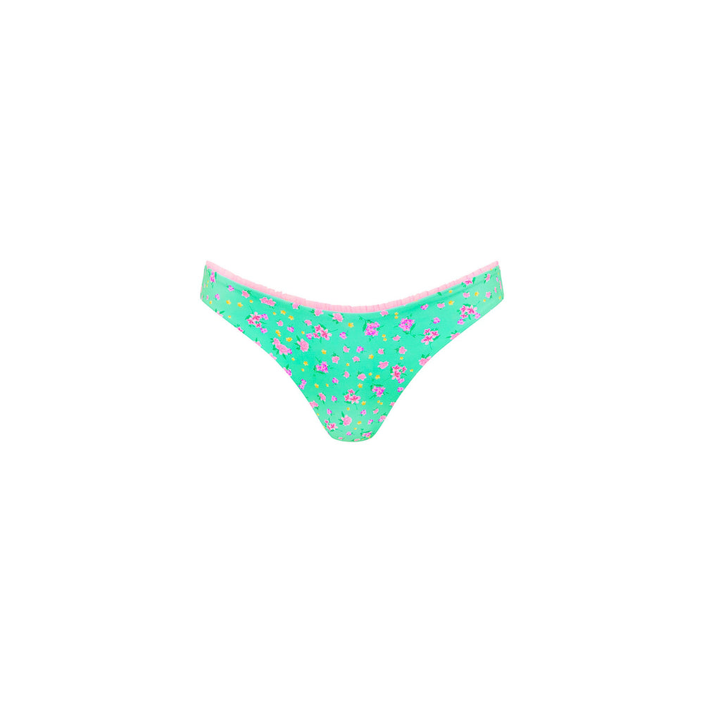 Decorative Minimal Cheeky Bikini Bottom - Mint Macaron