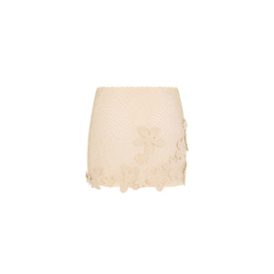 Applique Crochet Sarong - Sunset Shell