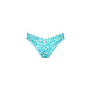 Cheeky V Bikini Bottom - Ocean Aura