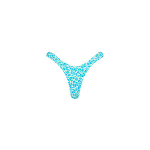 Retro Y Thong Bikini Bottom - Ocean Aura