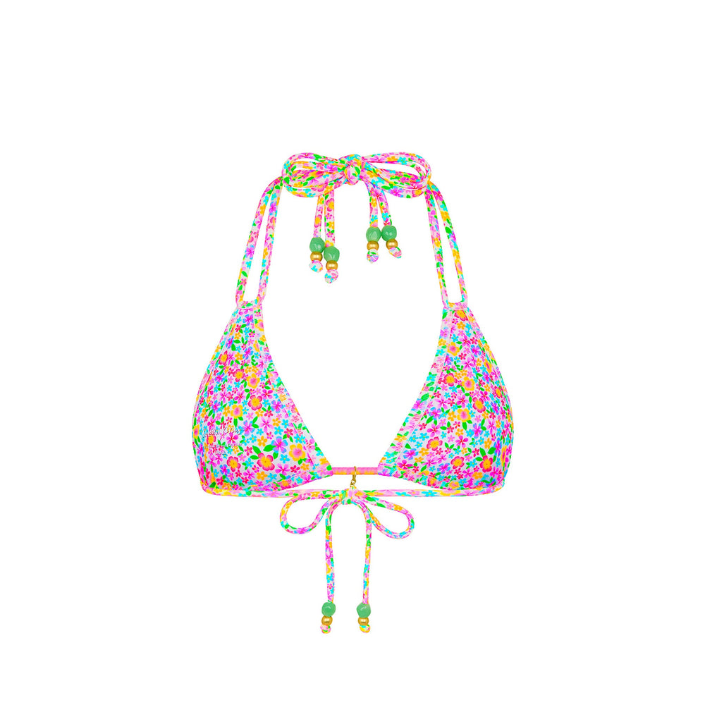 Halter Bralette Bikini Top - Field Trip