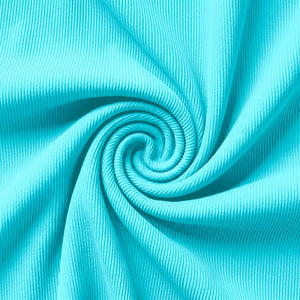 Bind Triangle Halter Bikini Top - Calypso Blue