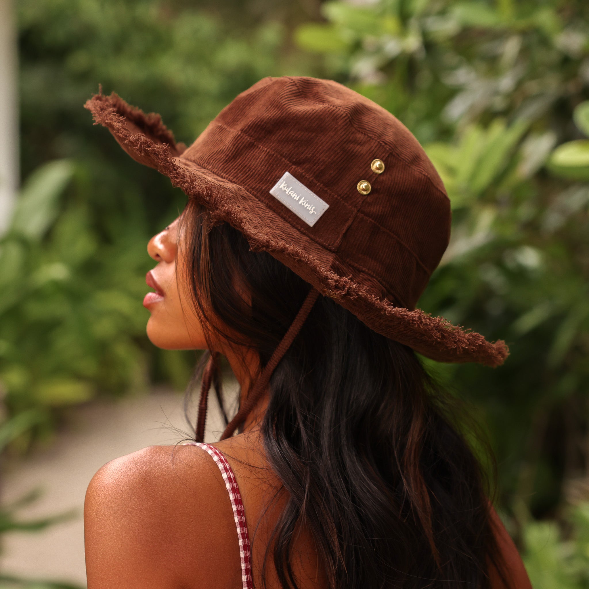 Corduroy Cowboy Bucket Hat - Coco –Kulani Kinis AU