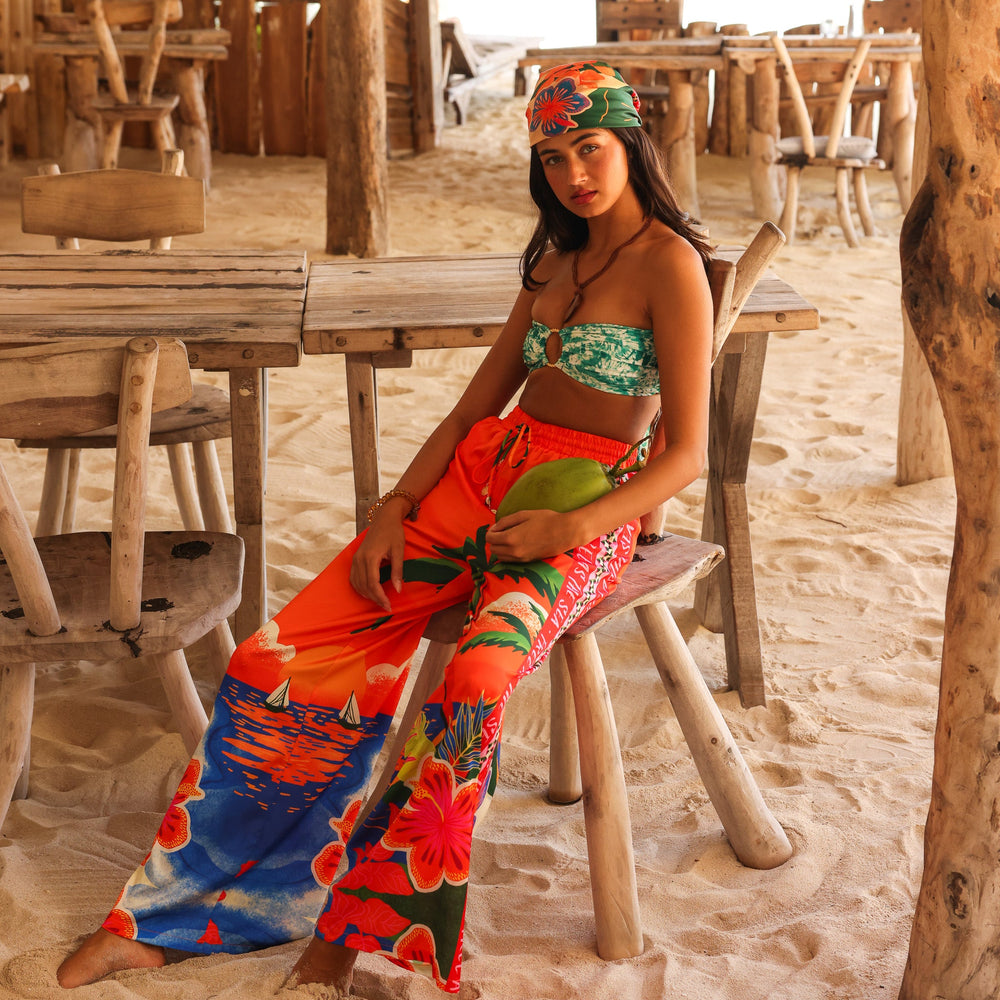 Drawstring Resort Pants - Golden Daze