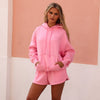Embroidered Hoodie - Powder Puff