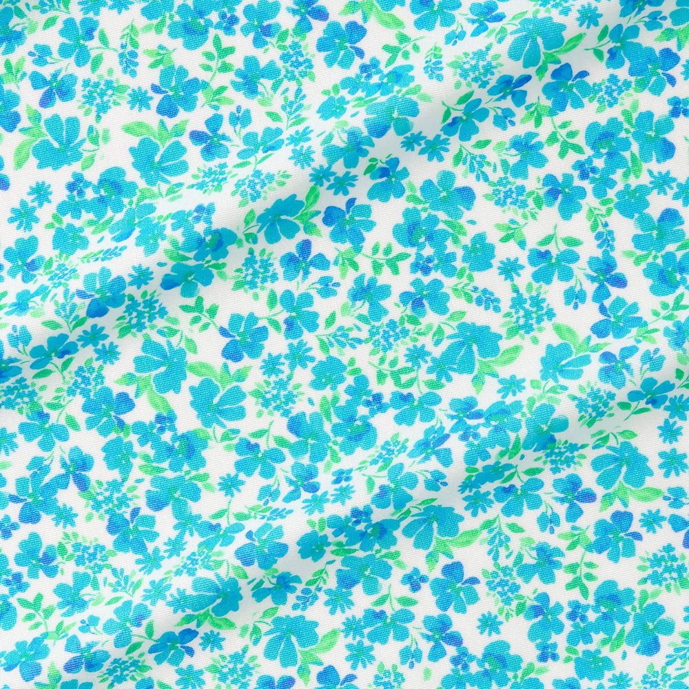 High Hip Cheeky Bikini Bottom - Ocean Aura