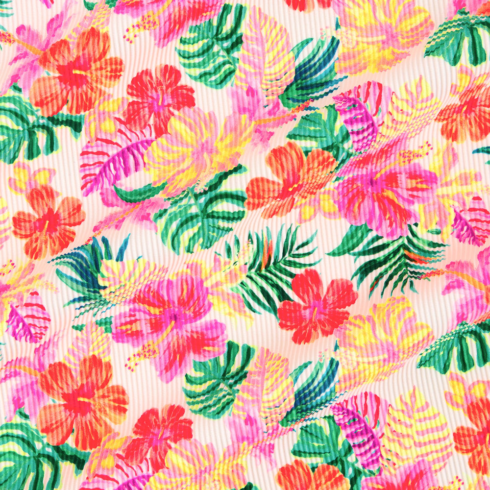 High Leg Full Vintage Bikini Bottom - Island Escape