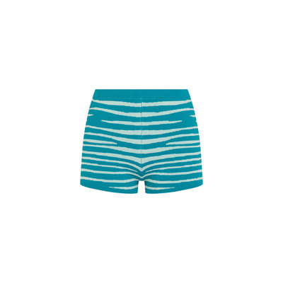Essential Knit Micro Short - Stripe Hype