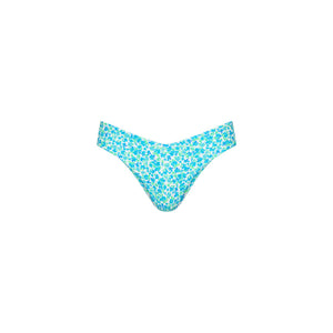Cheeky V Bikini Bottom - Ocean Aura