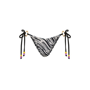 Ring Cheeky Tie Bikini Bottom - Wild Honey