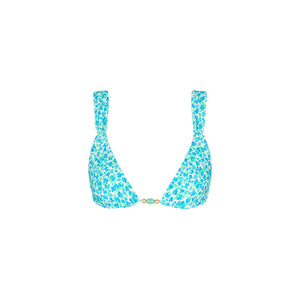 Slide Bralette Bikini Top - Ocean Aura