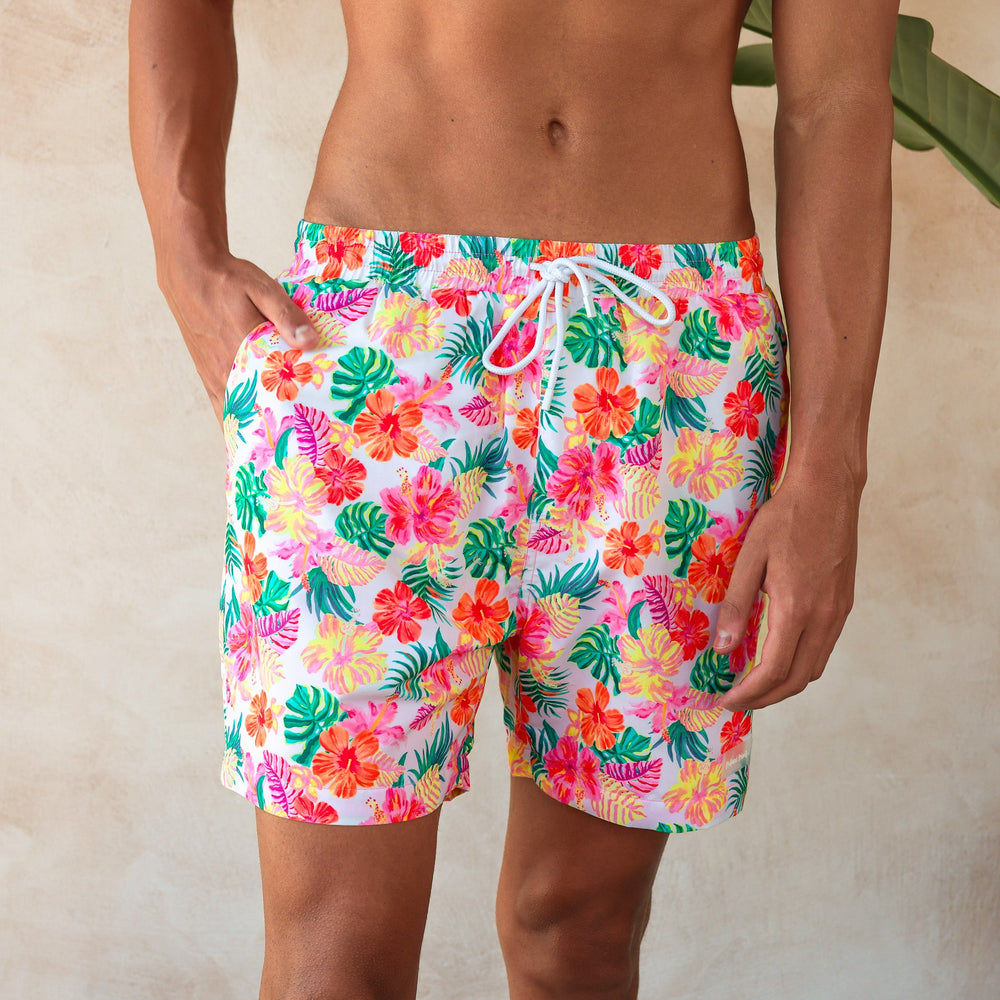 Men's Swim Trunks - Island Escape