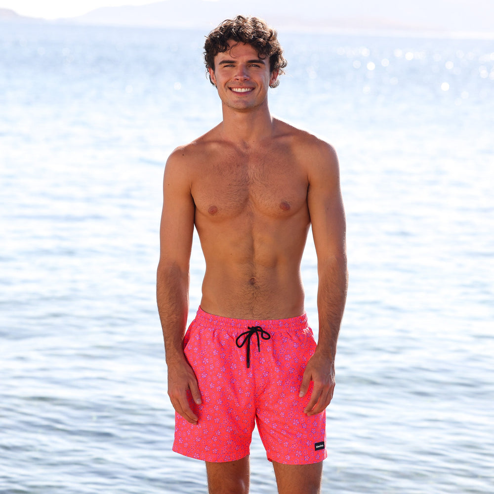 Men's Swim Trunks - Kiss Me