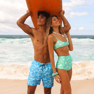 Men's Swim Trunks - Ocean Paradise