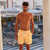 Men's Swim Trunks - Orange Cream