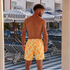 Men's Swim Trunks - Orange Cream